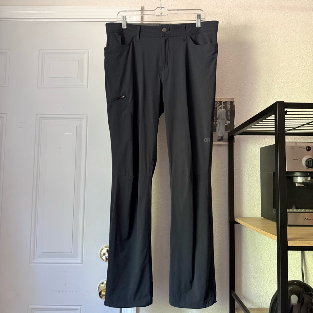 OUTDOOR RESEARCH black nylon slim leg athletic pants